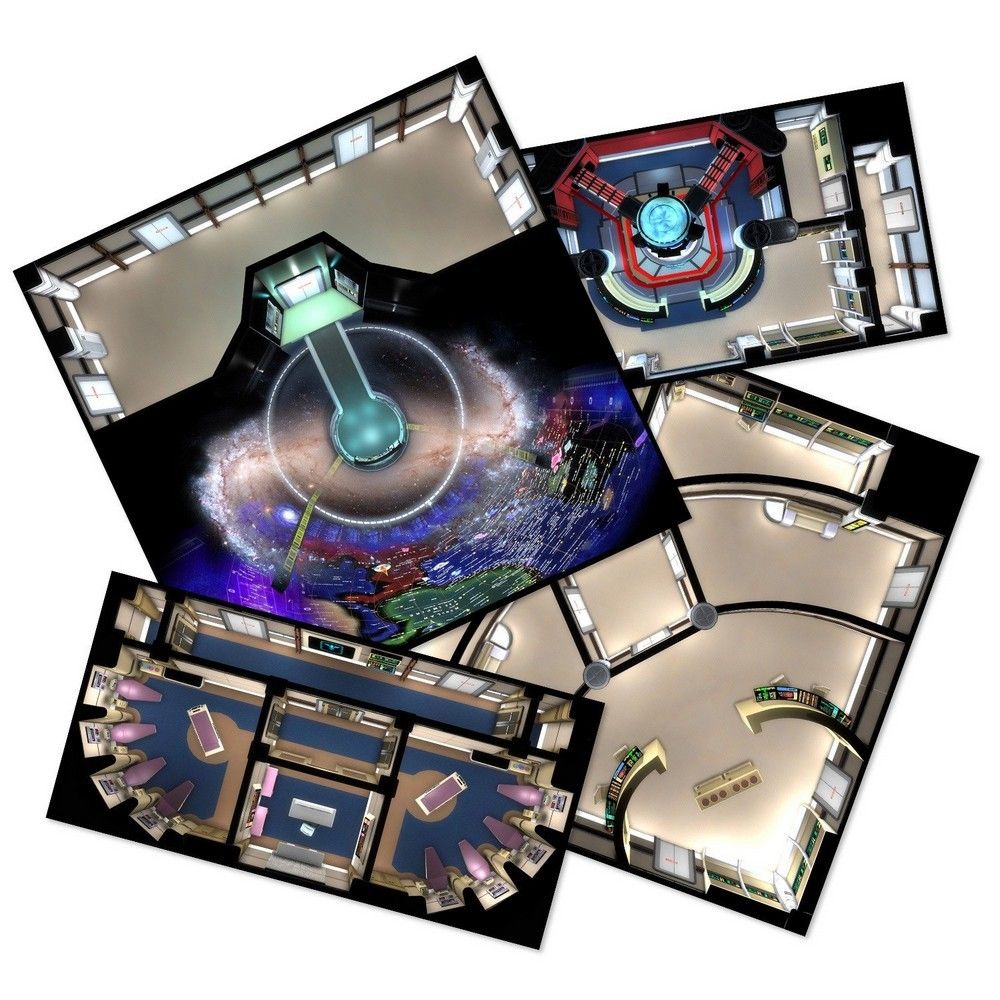 The Next Generation Starfleet Deck Tiles: Star Trek Adventures Accessories