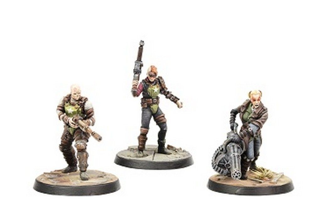 Fallout: Wasteland Warfare: Ack Ack, Sinjin & Avery