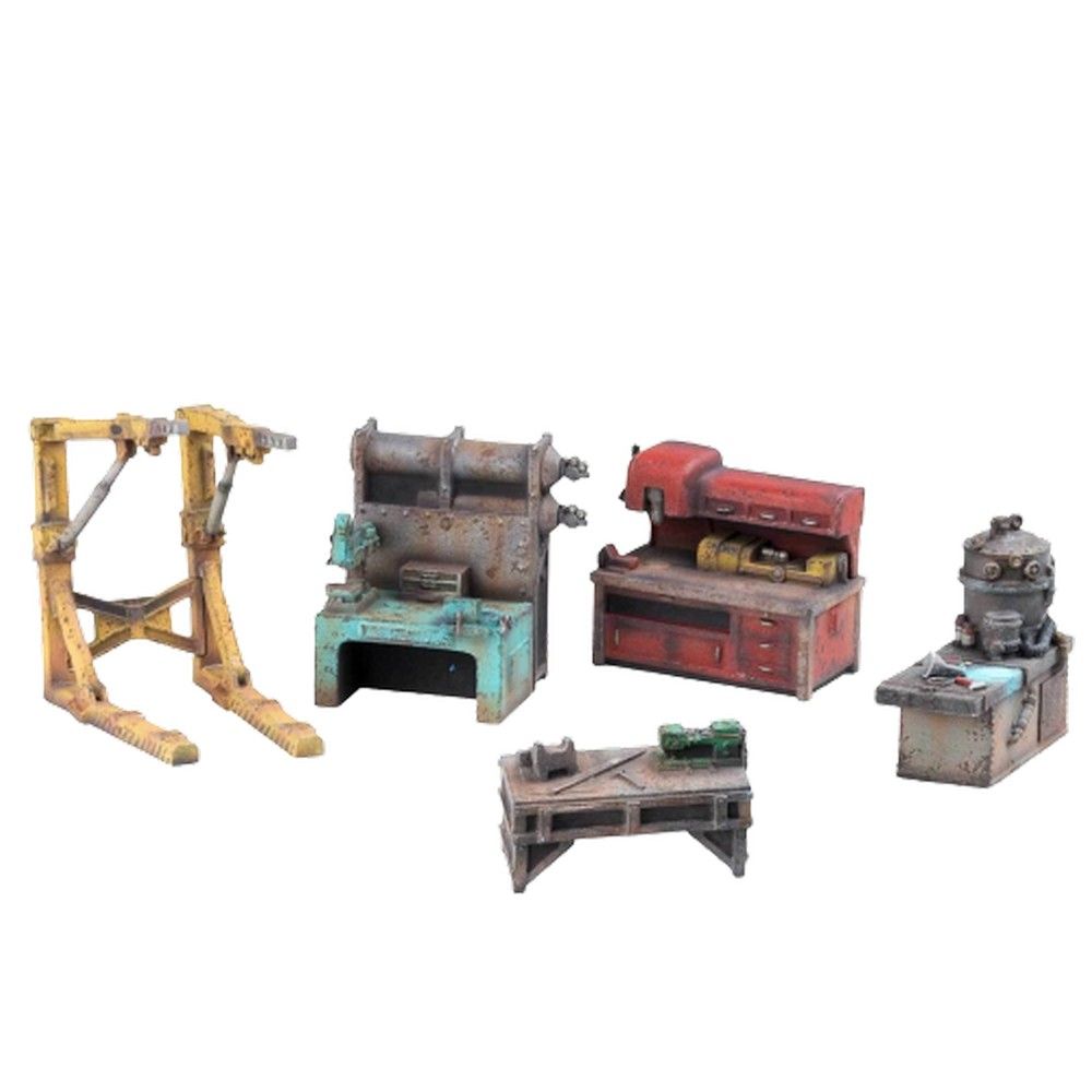 Fallout: Wasteland Warfare - Terrain Expansion: Settlement Work Benches
