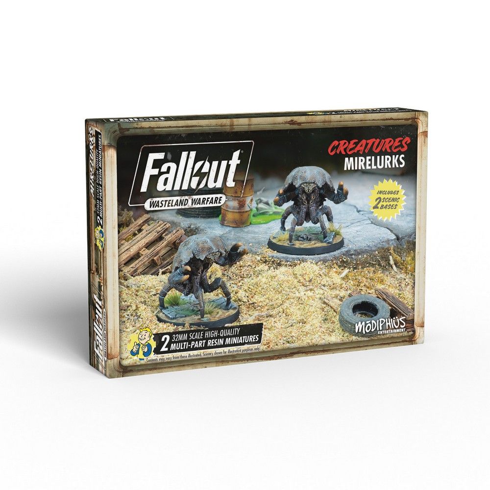 Fallout: Wasteland Warfare - Wasteland Creatures: Mirelurks