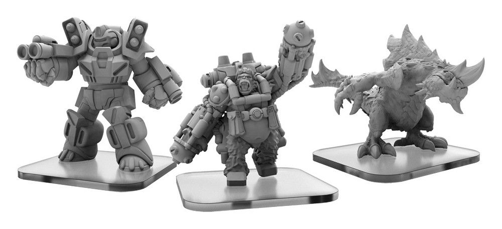 Carnidon, Exo-Armor, and Assault Ape