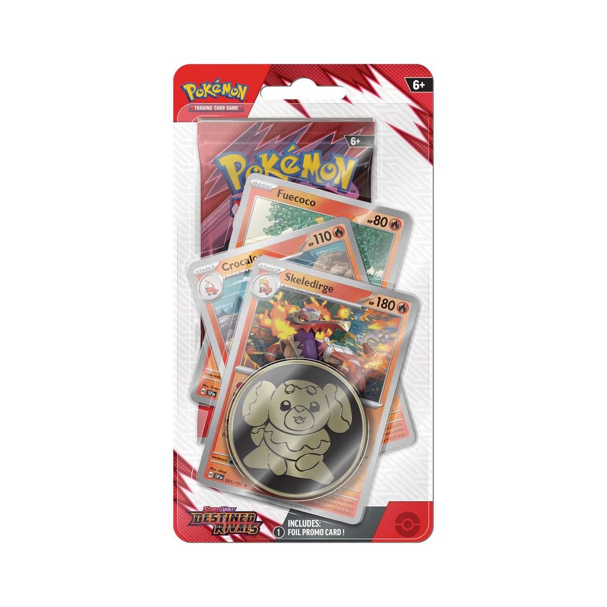 Pokemon TCG: Destined Rivals - Premium Checklane - Skeledirge