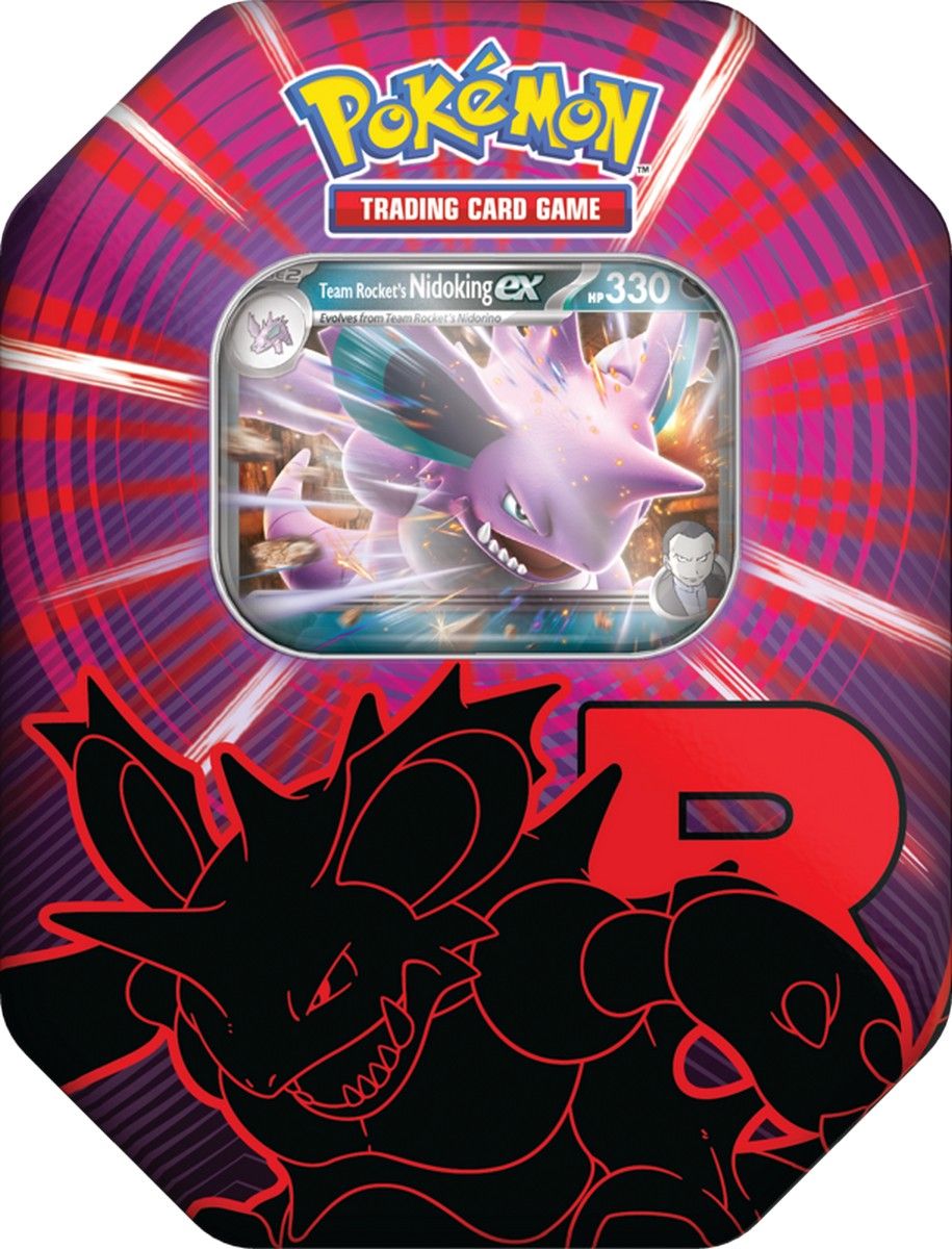 Pokemon TCG: Team Rocket Tin - Nidoking