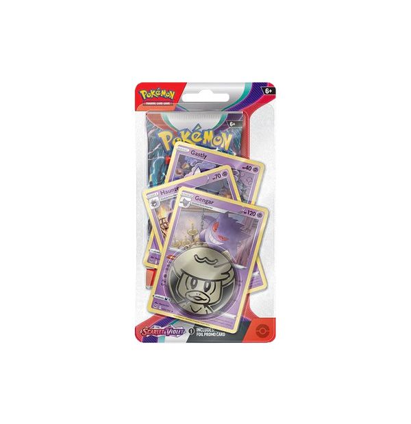 Pokemon TCG: Scarlet & Violet Premium Checklane Gengar Blister