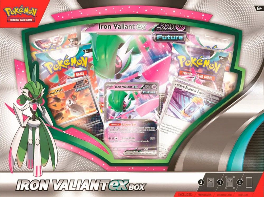 Pokemon TCG: Iron Valiant ex Box