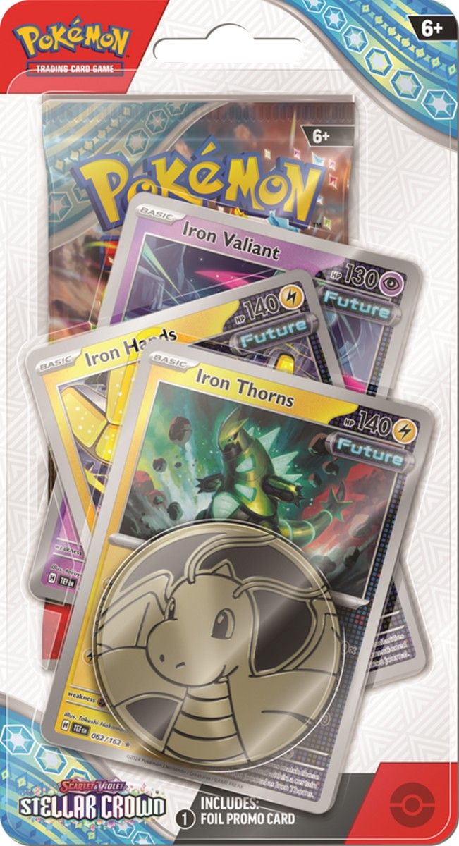 Pokemon TCG: Stellar Crown - Premium Checklane - Iron Thorns