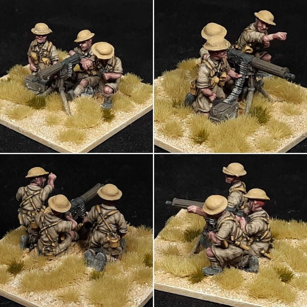 British Eighth Army Vickers MMG