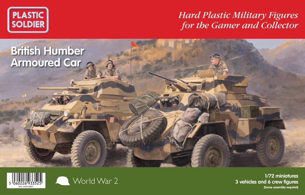 1/72nd British Humber Armoured Car