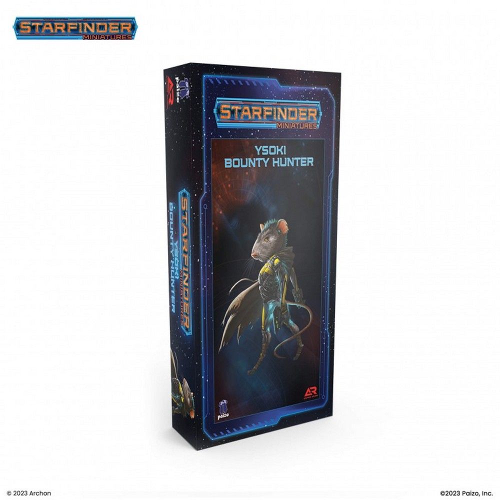 Ysoki Female Bounty Hunter - Starfinder Miniatures