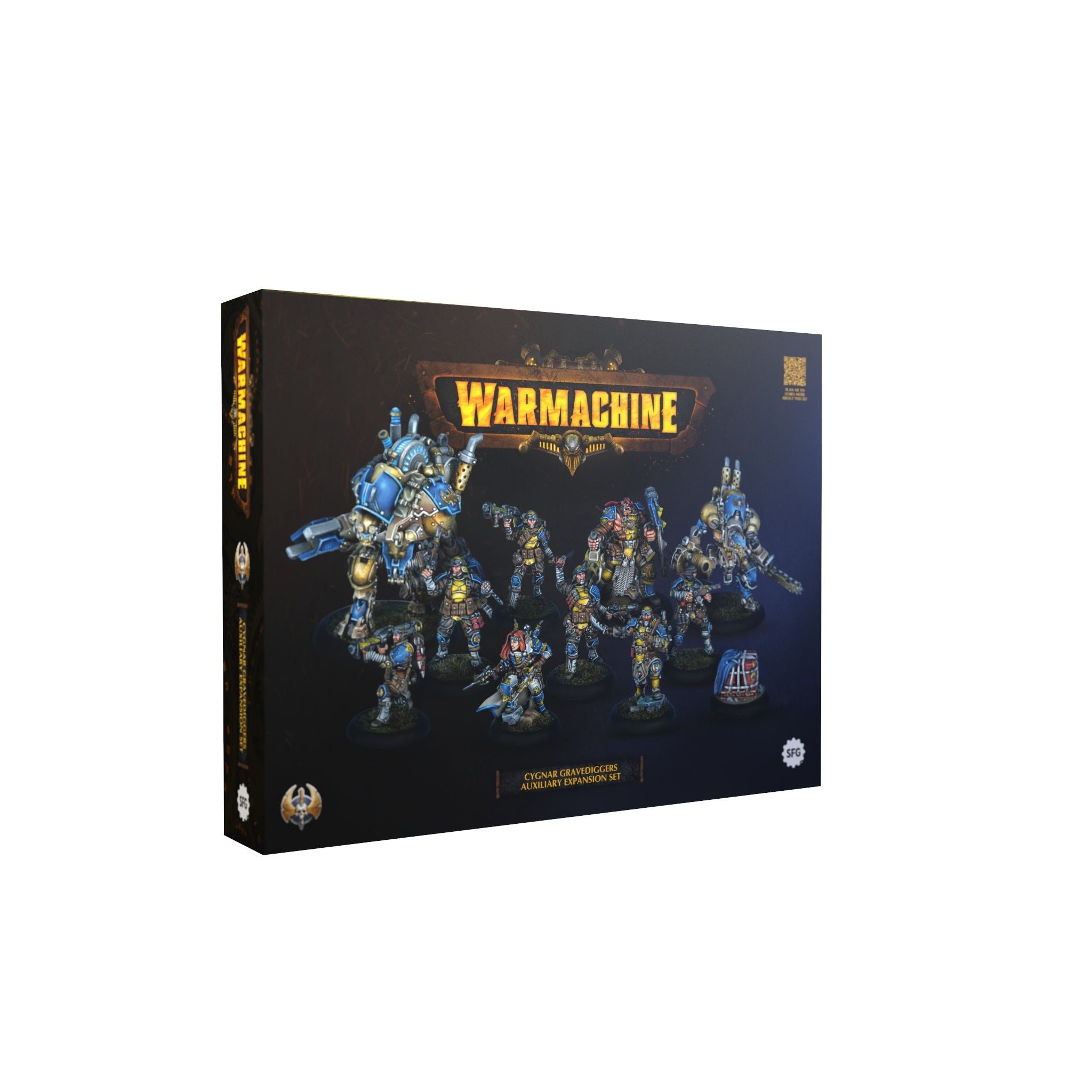 Warmachine: Cygnar Gravediggers Auxiliary Expansion