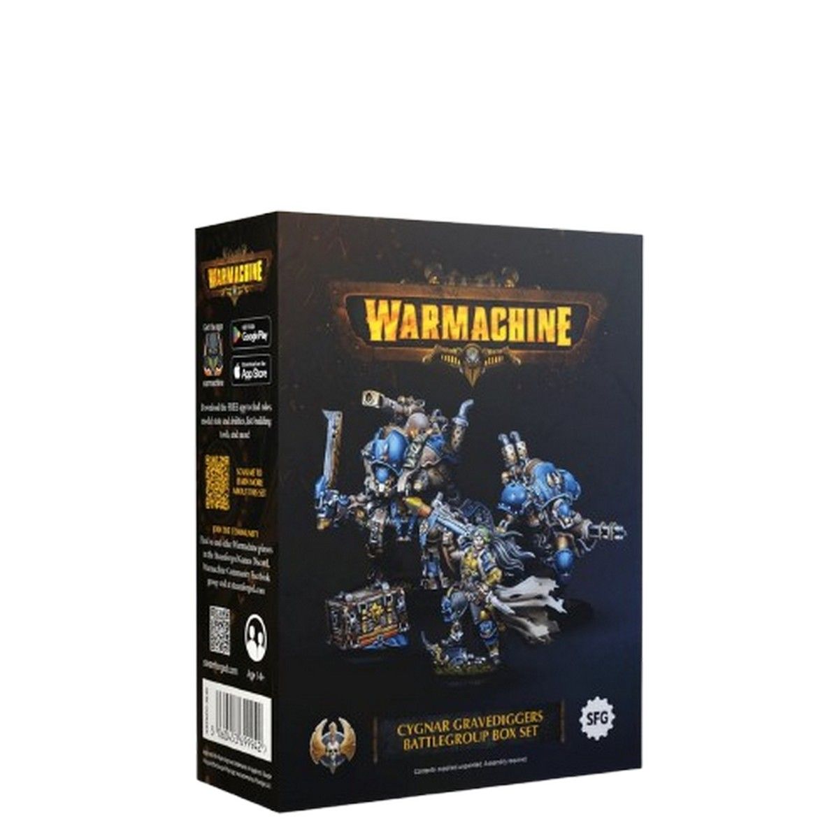Warmachine: Cygnar Gravediggers - Battlegroup Box