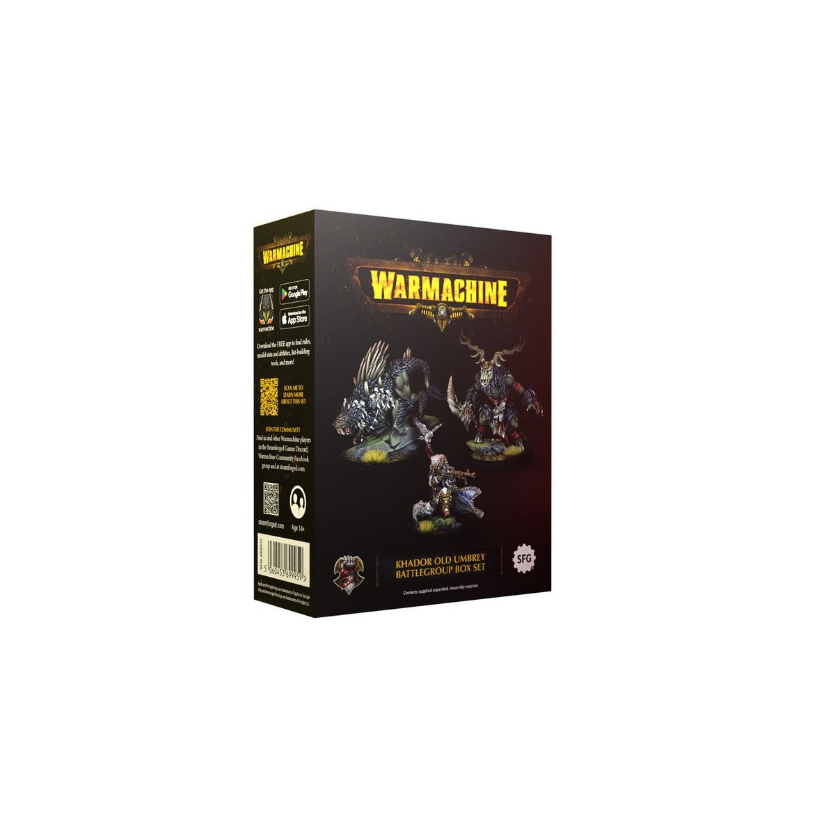 Warmachine: Khador Old Umbrey Battlegroup Box