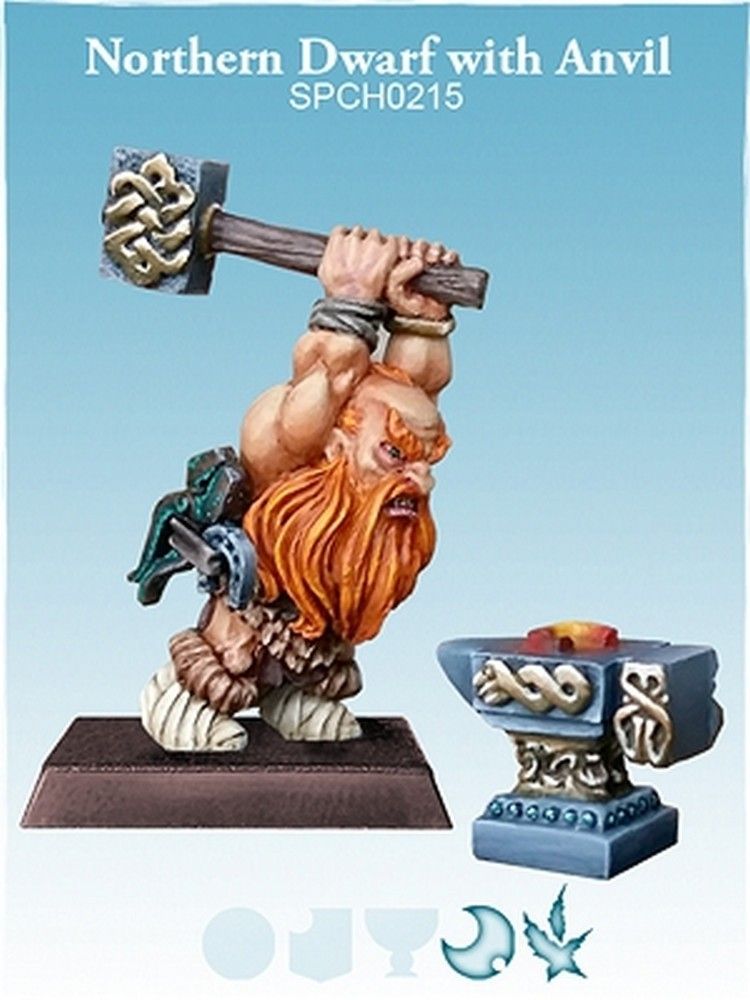 Northern Dwarf with Anvil