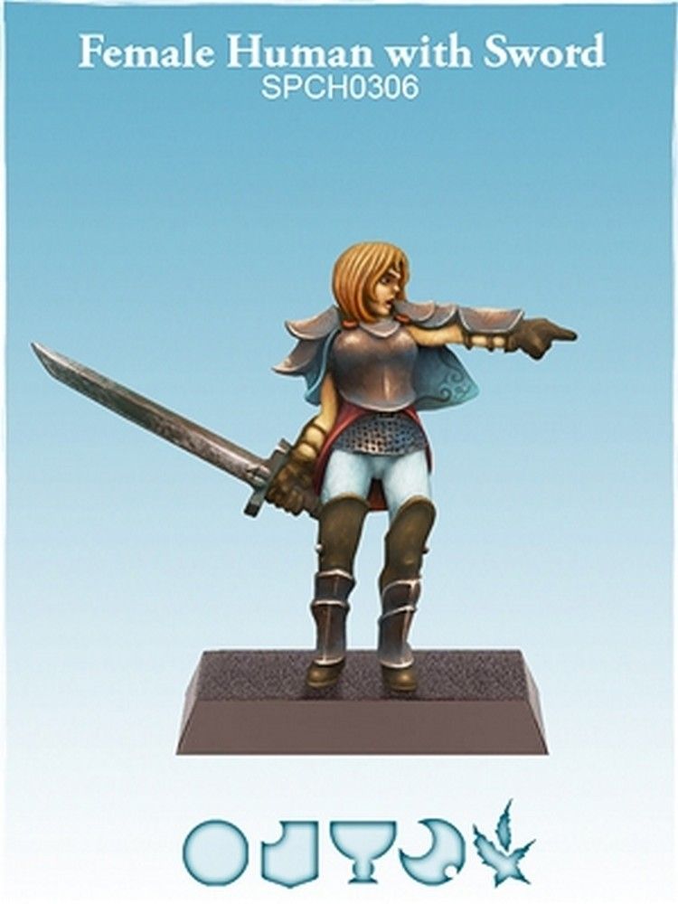 Female Human with Sword