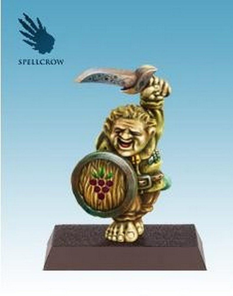 Krotkin with a Short Sword and Shield