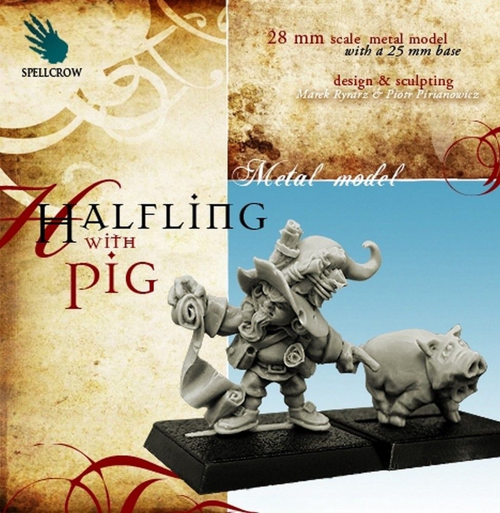 Halfling with Pig