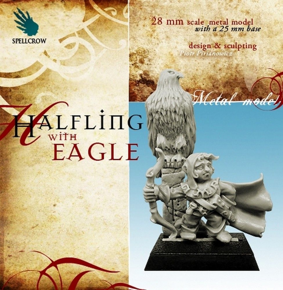 Halfling with Eagle