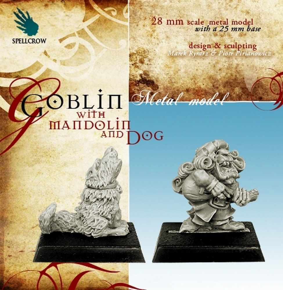 Goblin with Mandolin and Dog