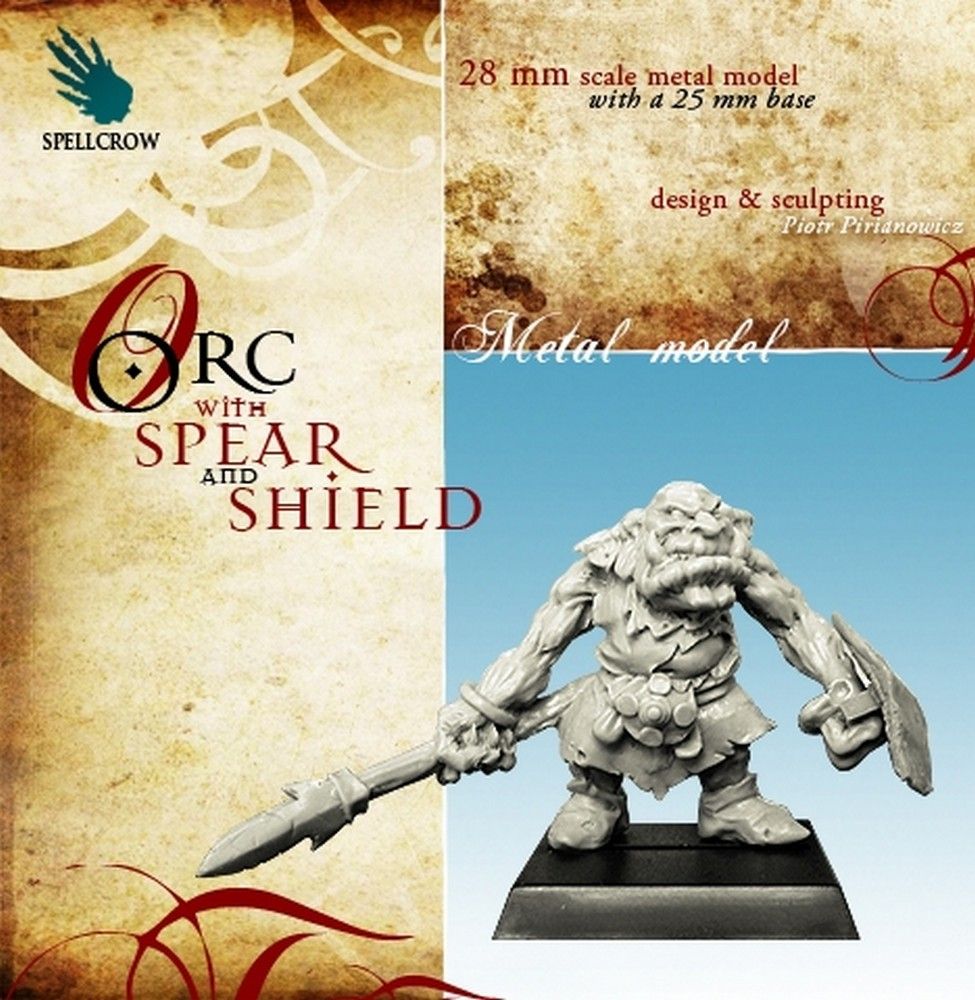 Orc with Spear and Shield