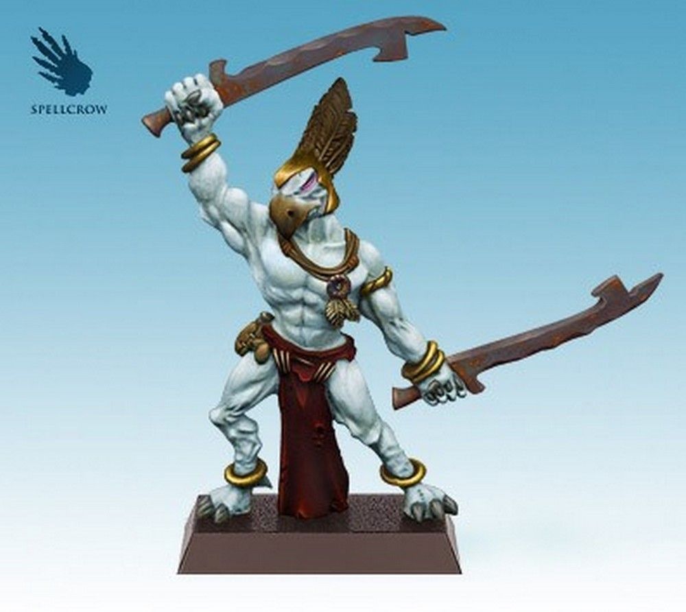 Vorak with two swords