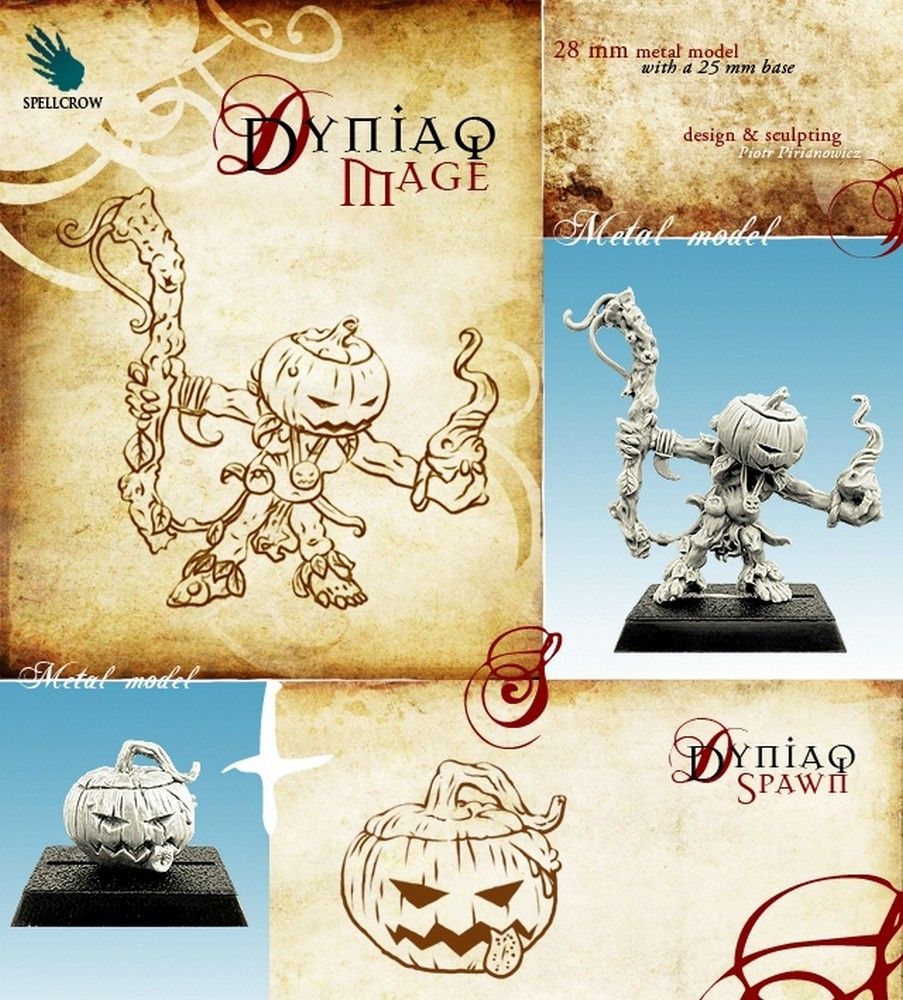 Dyniaq Mage and Spawn