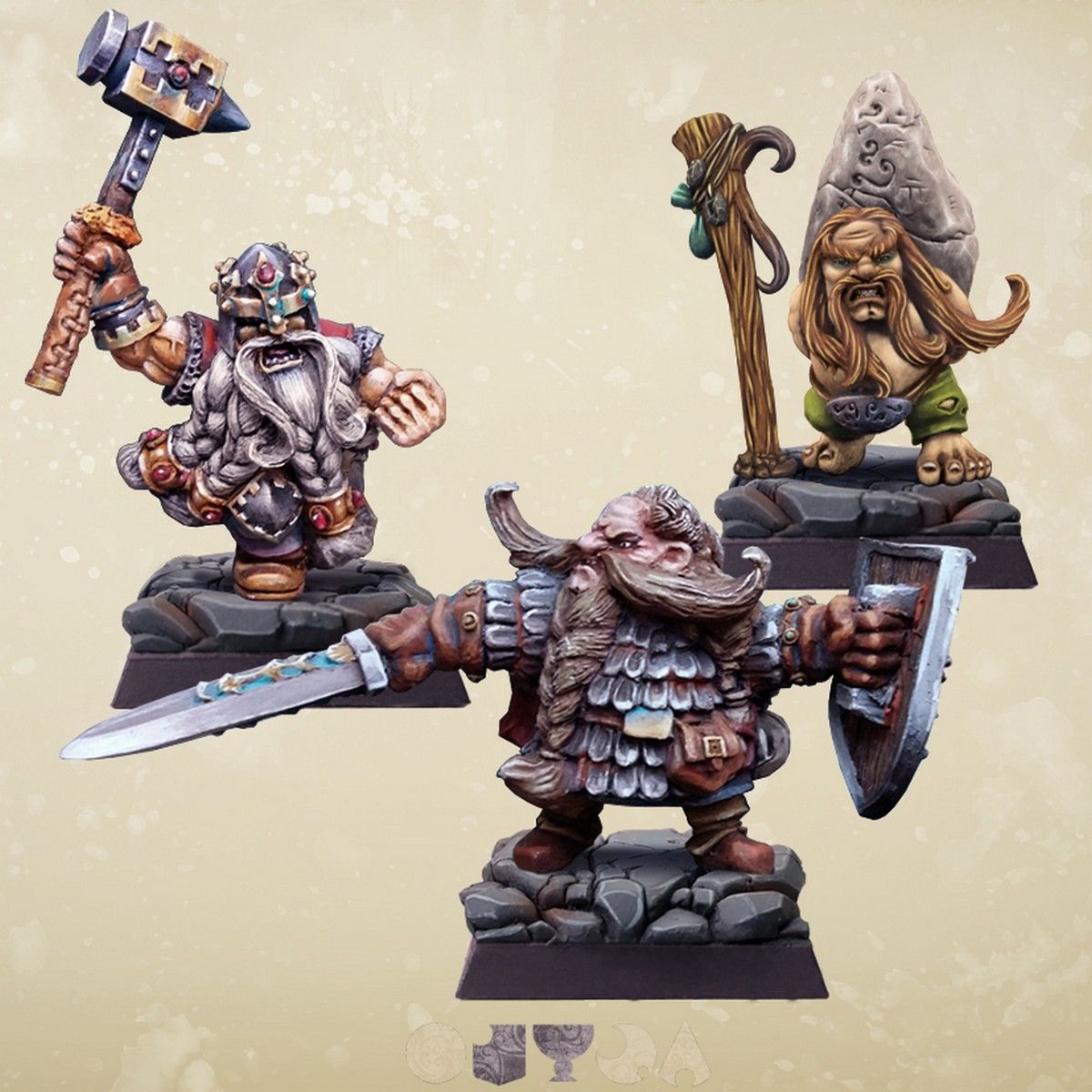 Thargomind Dwarves set 1