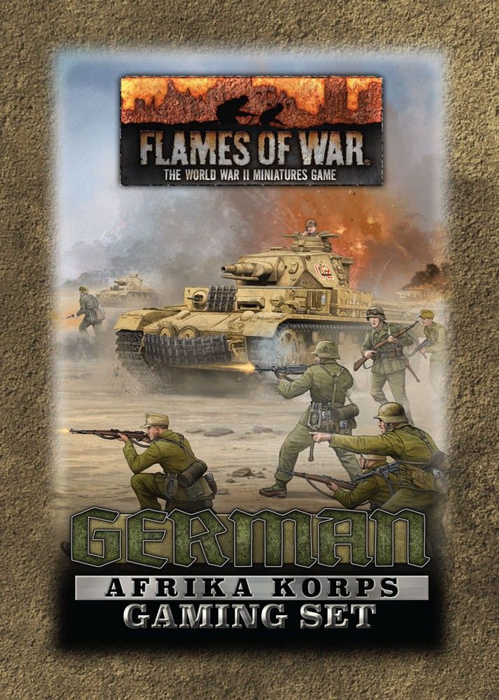 German Afrika Korps Tin