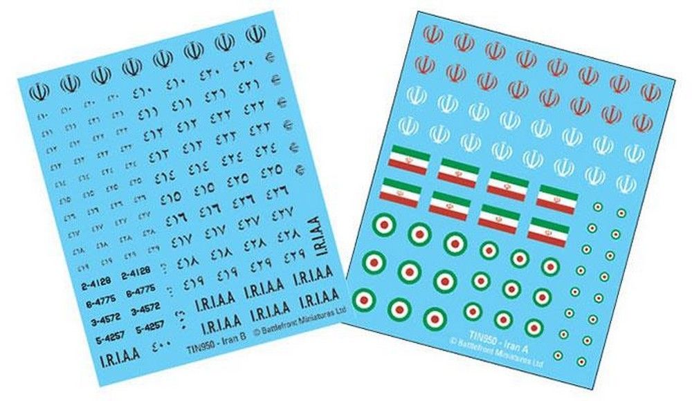 Iranian Decal Set