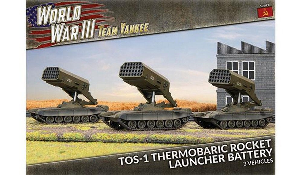 TOS-1 Thermobaric Rocket Launcher Battery