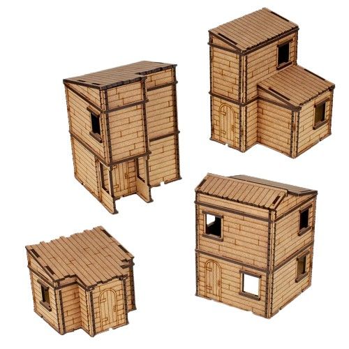 Timber House Set