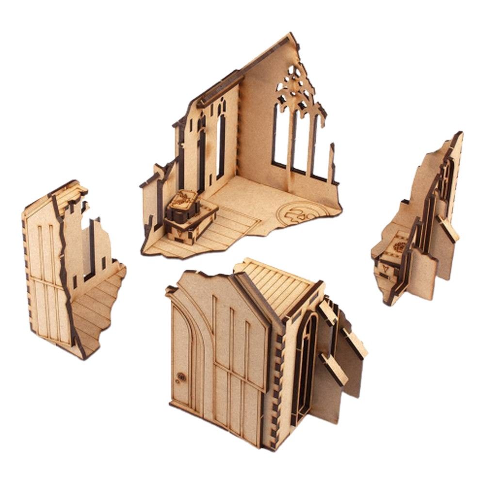 Gothic Chapel Corner Ruins
