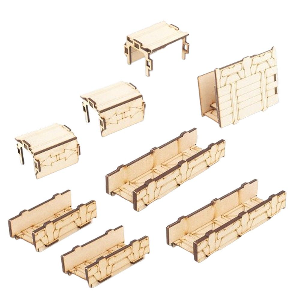 SLAB HAB: Access Points and Walkways