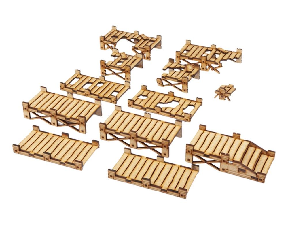 Wooden Jetties
