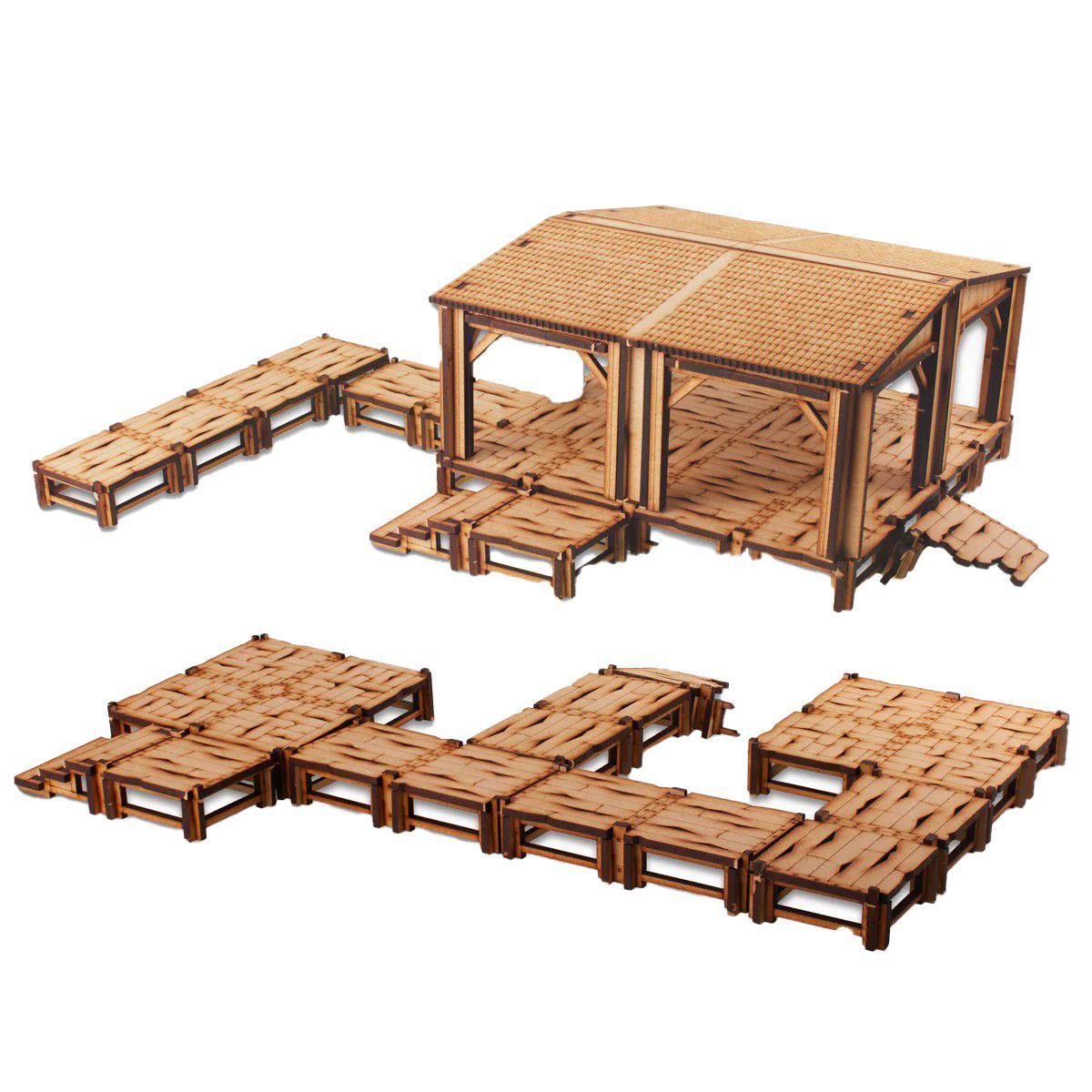 Wooden Fishmarket