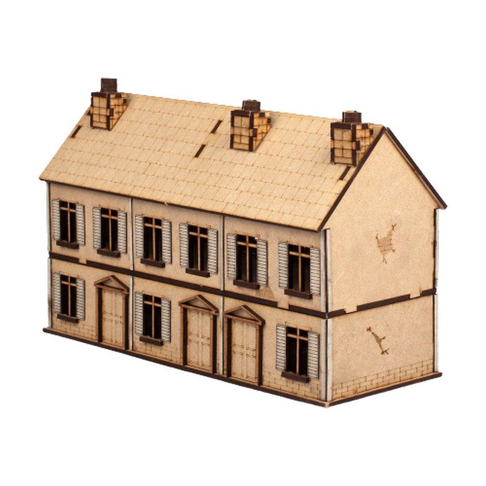 25mm City 2 Storey Terrace