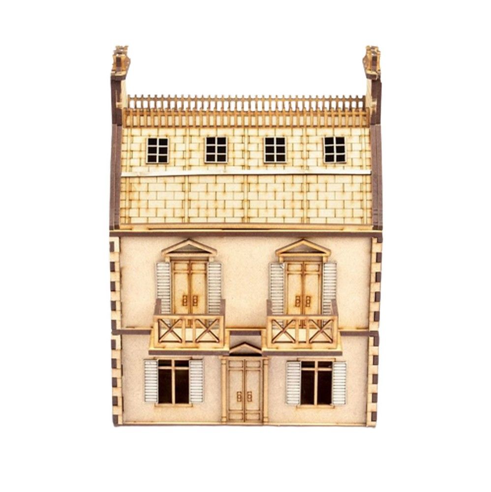 25mm City 2-Storey Rowhouse