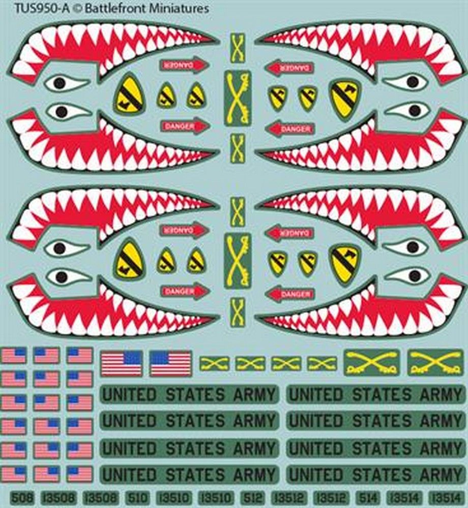 American Decal Set