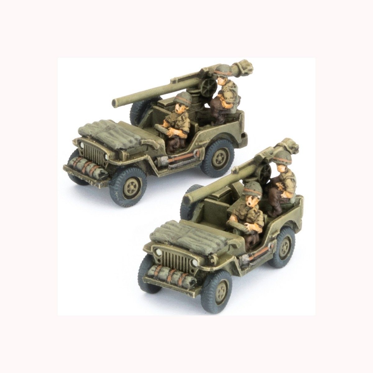 Jeep with 105mm Recoilless Rifle