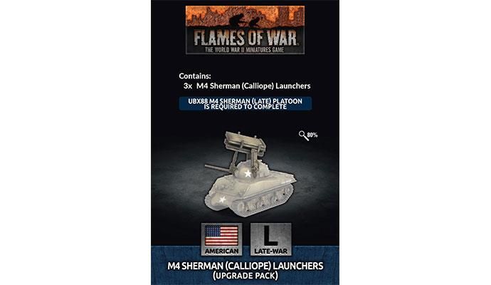 M4 Sherman (T34 Calliope) Launchers
