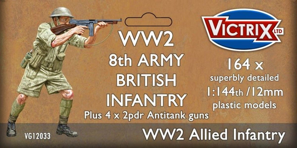 WW2 8th Army British Infantry