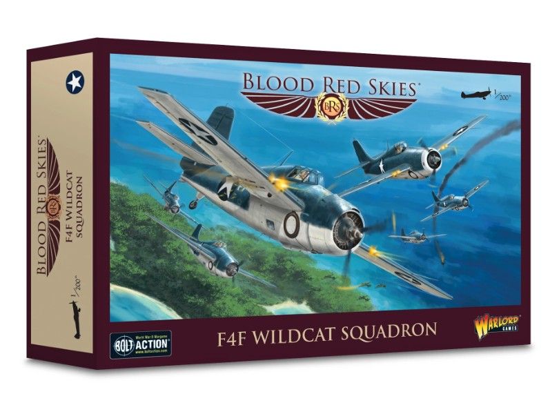 Blood Red Skies Grumman F4F Wildcat Squadron