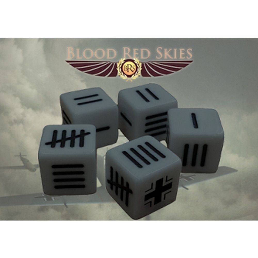 German Blood Red Skies Dice