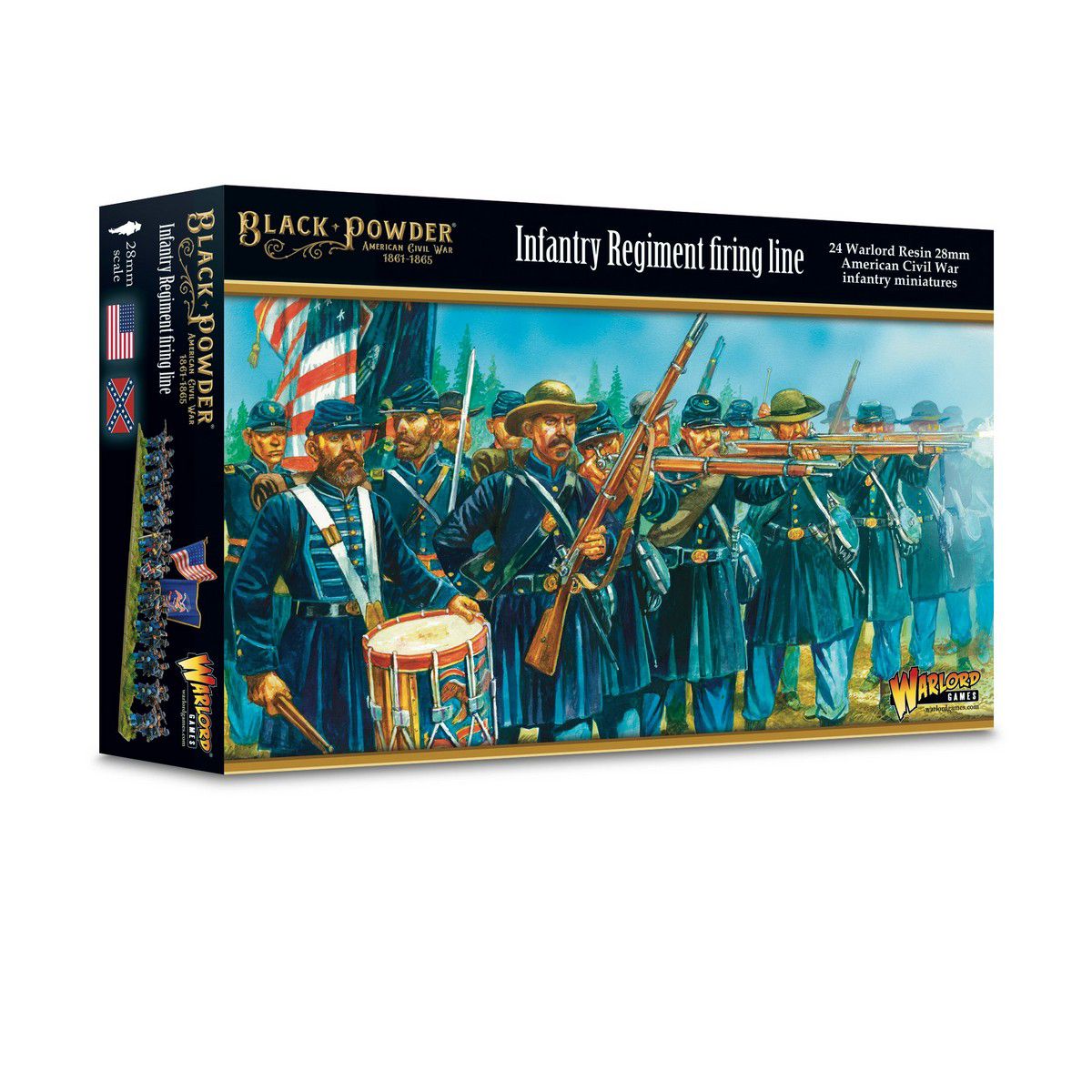 American Civil War: Infantry Regiment (Firing)