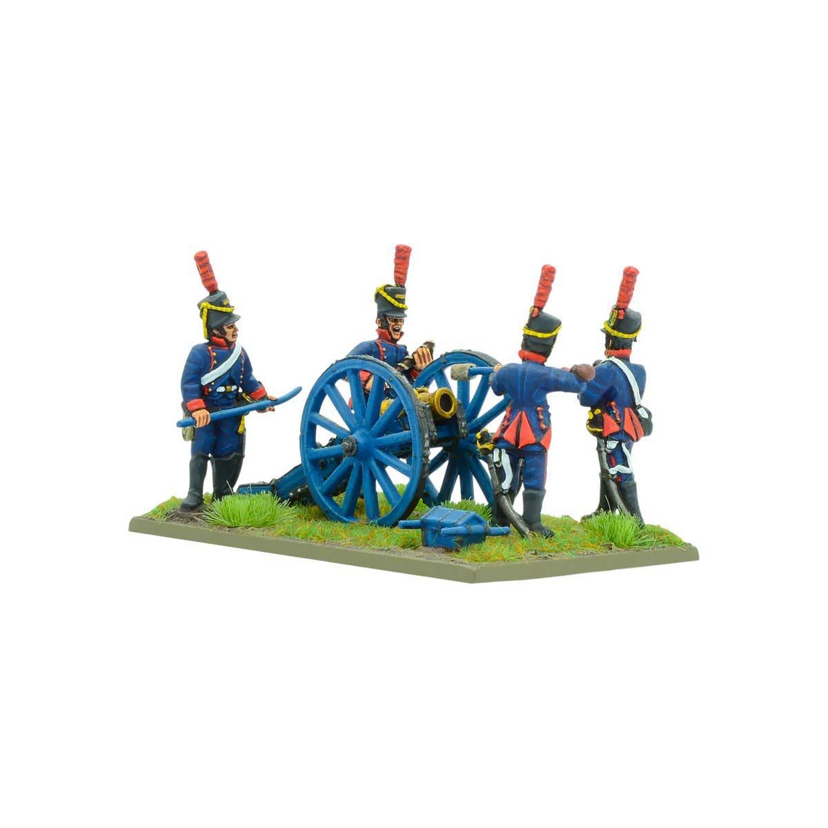 Napoleonic Spanish Horse Artillery with Howitzer