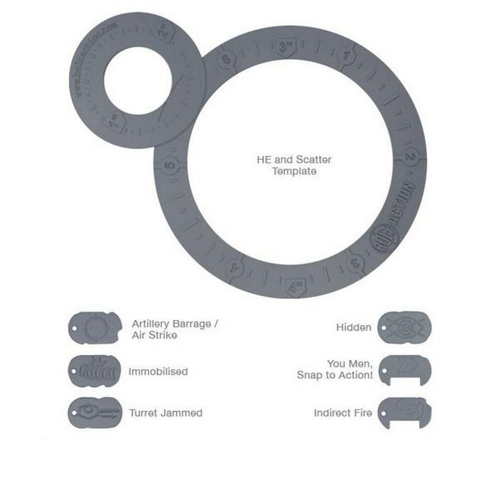 Bolt Action 2nd Edition Templates