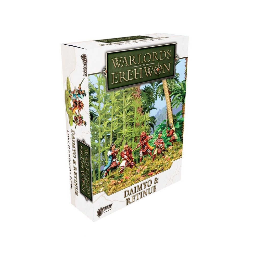 Warlords of Erehwon: Daimyo & retinue