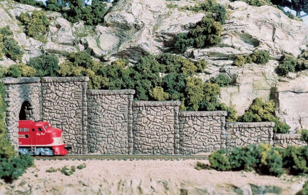 N Random Stone Retaining Wall Concrete (x6)