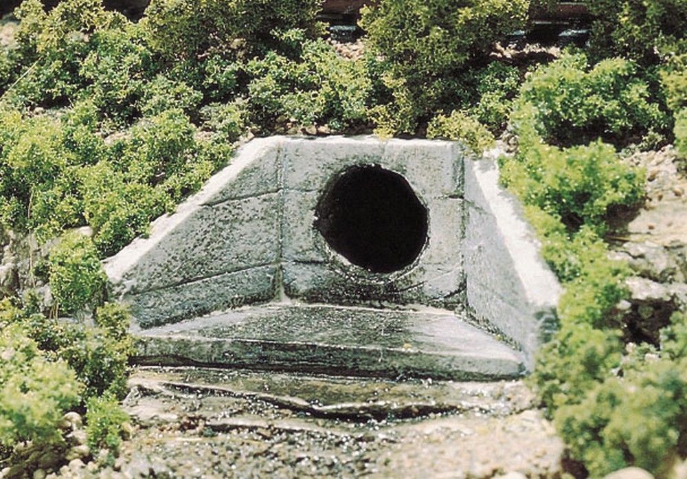 HO Concrete Culvert (x2)