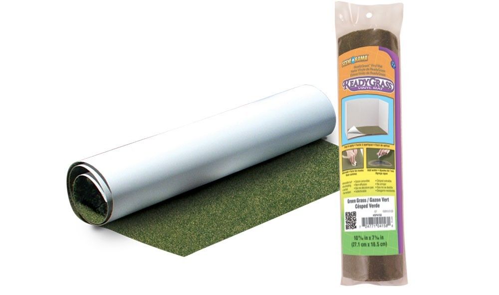 10 11/16" x 7 5/16" Green Grass Ready Grass Sheet