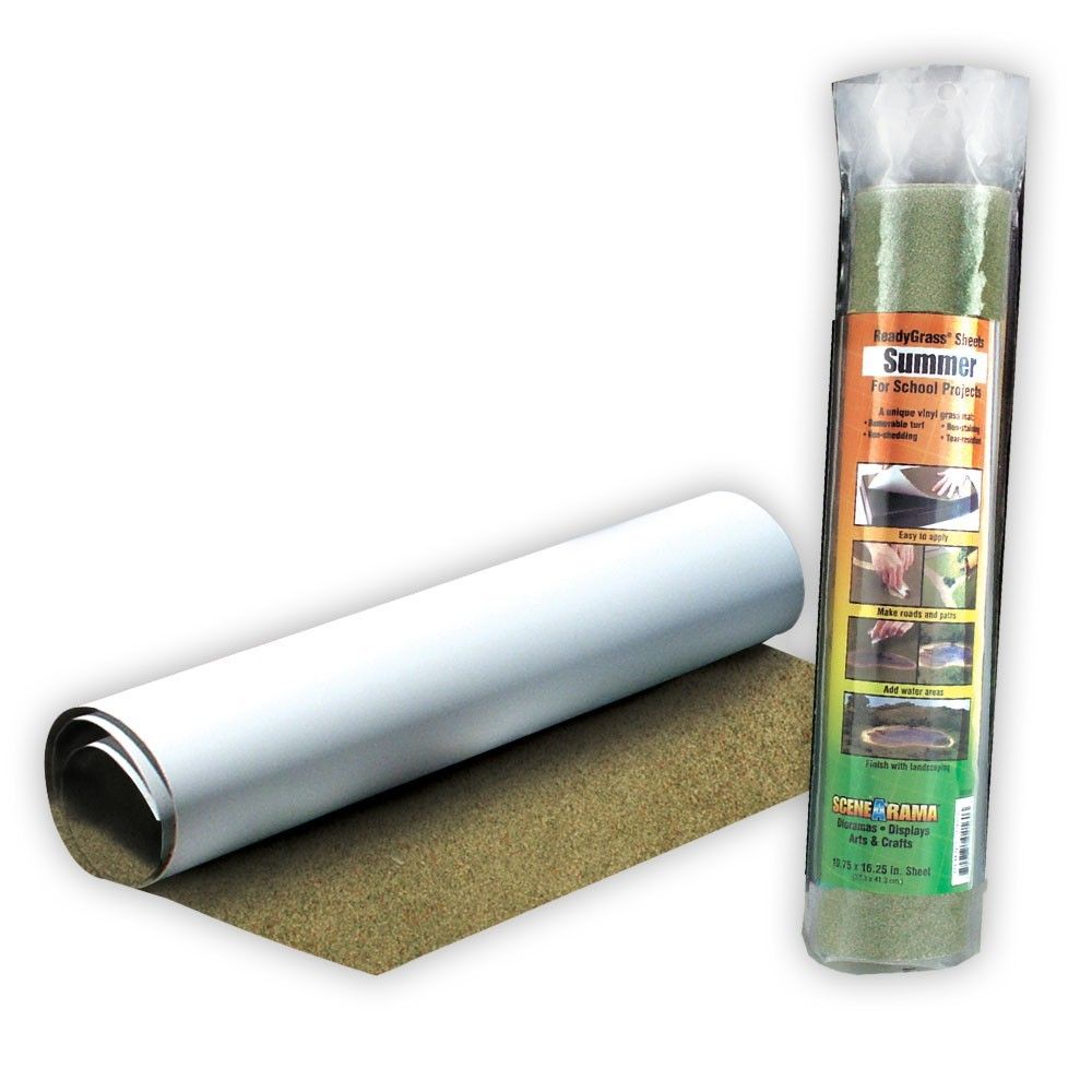 10 3/4" x 16 1/4" Summer Grass Ready Grass Sheet